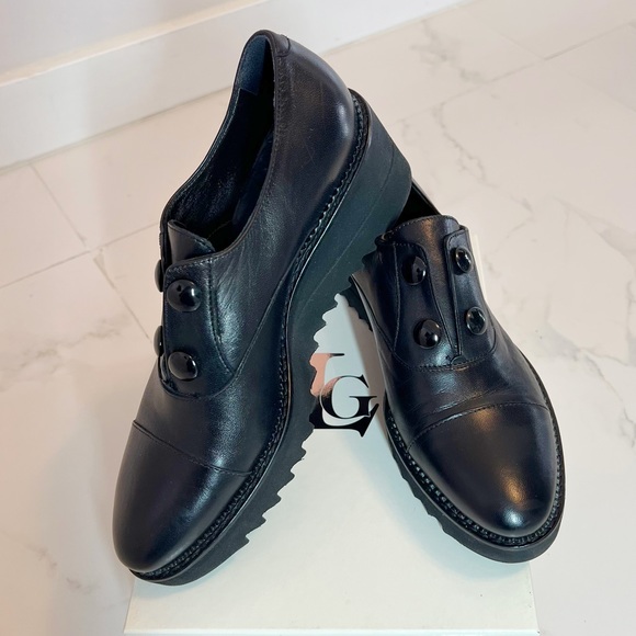 Luca Grossi ITALIAN Black Leather Elastic
Loafers Comfort Shoes Size EU 39 - Picture 2 of 16